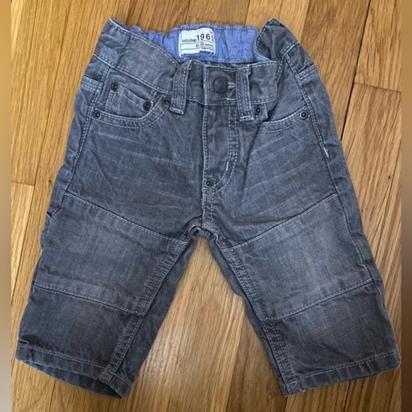 Baby GAP Gray Jeans 6-12M - Picture 1 of 5